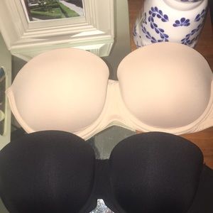 2 strapless bras from Victoria Secret